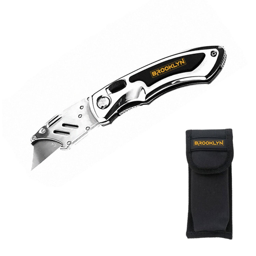 Cuchillo Cartonero Navaja Brooklyn Corta Carton Profesional